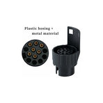 Trailer Plug Socket Adaptor,13 To 7 Trailer Towing Socket Adaptor For Trailer Truck Caravan Wagon