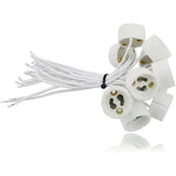 Gu10 Socket For LED And Halogen, 20 Pieces [Energy Class A] - Top-Down View