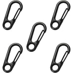 Mini Carabiner Clip, 5 Pieces Mini Carabiner Clip, Spring Carabiner Hook Keychain Clasps, Mini Carabiner Clips, For