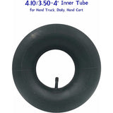2 pcs 4.10/3.50-4 Inner Tube Tire Tr-13 Straight Valve For Hand Truck, Trolley, Hand Cart, Garden Cart, Lawn Mower