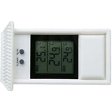 Weatherproof Digital Thermometer, Classic Design, Accurate Measurement For Indoor Or Outdoor, Suitable For Garden, - Top-Down View