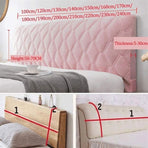 Headboard Cover 160, Headboard Cover Protector With Stretch Side, Dustproof Washable Headboard Cover (Color : Beige,