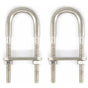 M6X90 304 Stainless Steel U Bolt (2 pcs)