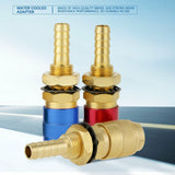 Quick Connector, 3 pcs 8Mm Water Cooled Welding Connector Gas Adapter For Tig Welding Torch - Side View