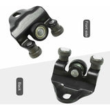 3 pcs Set Left Sliding Door Guide ROllers For Transit Mk6 Mk7 Left 1667675 (Top + Middle + Bottom) - Front View