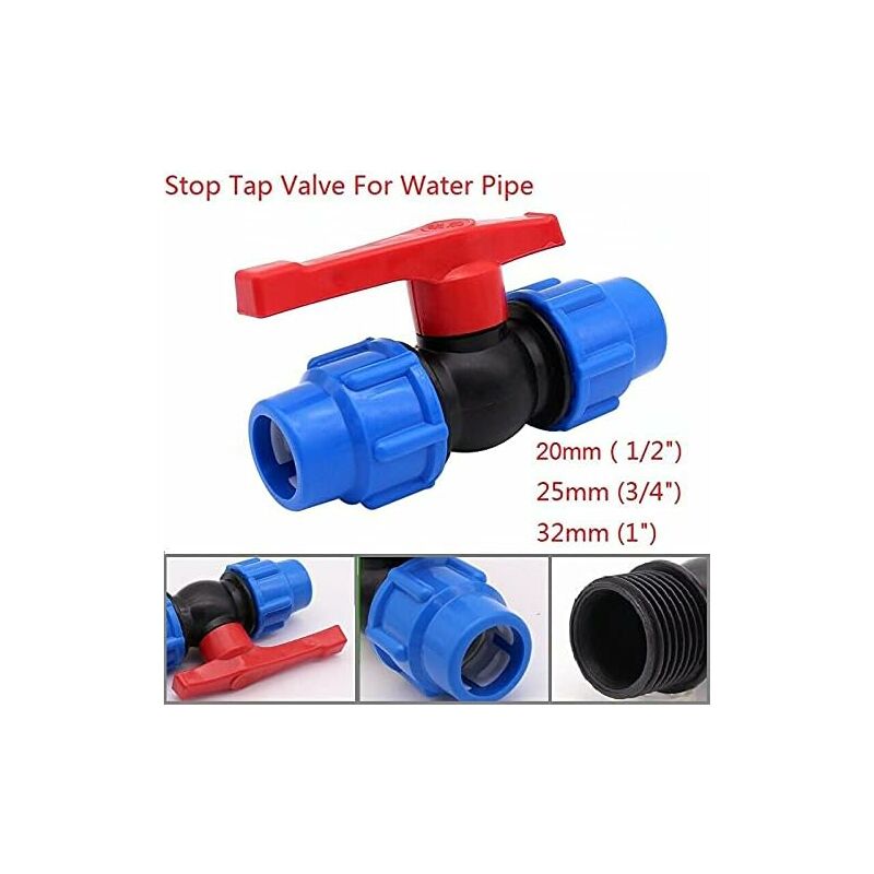 Plastic Ball Valve For 32Mm Compression Pipe