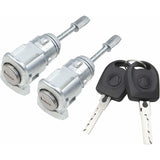 Front Left Right Door Lock Cylinder Compatible With Golf Iv Bora Passat B5 Skoda Fabia 3B0837167 3B0837168