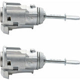 Front Left Right Door Lock Cylinder Compatible With Golf Iv Bora Passat B5 Skoda Fabia 3B0837167 3B0837168