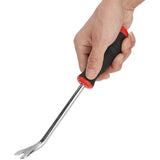 Steel Crowbar, Rivet Demolition Tool For Car Door Repair Buckle Trim Screwdriver Removal - Side View