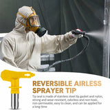Airless 311 Universal Paint Spray Gun - Professional High Pressure Electric Spray Gun - Machine Tip - Wear-Resistant