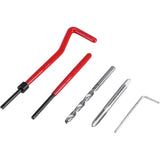 30 pcs M5/M6/M8 Thread Repair Insert Kit Hand Tool Set Compatible For Engine And Other Automotive Repair[M8] - Front View