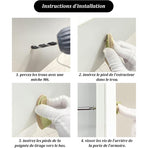 4 pcs Leather Handle Furniture Knobs Leather Handles Window Leather Door Knobs Wardrobe Door Knobs For Cabinets