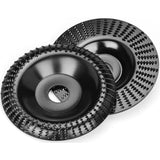 2 Pieces Wood Discs For Angle Grinder Ø 125 Mm X 22.2 Mm, Fast Cutting Wood Grinder And Sanding Discs For Angle - Front View