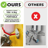Paint Gun Holder With Magnetic Base, Paint Gun Accessories, Universal Holder On Shelves And Other Magnetic Surfaces,