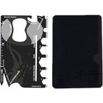 Multi Tool,18 In 1 Multifunction Card Tool Holder Stainless Steel Multi-Tools Pocket Tools Gadget Bottle Opener Men