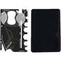 Multi Tool,18 In 1 Multifunction Card Tool Holder Stainless Steel Multi-Tools Pocket Tools Gadget Bottle Opener Men