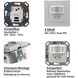 110V-220V Infrared Sensor Switch, Dual-Use Ordinary Human Body Sensor Switch