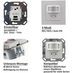 110V-220V Infrared Sensor Switch, Dual-Use Ordinary Human Body Sensor Switch