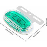 Trailer Lights, Side Marker Lights Rectangular Clearance, Dustproof Accessory For Night Safety, Pickup Truck Trailer - Front View