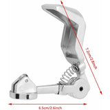 Glass Tube Cutter Glass Tube Cutter, Glass Tube Cutter, Durable Zinc Alloy Glass Tube Pipe Cutter Hand Tools - Side View