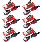 6 pcs Mechanical Limit Switch End Stop For 3D Printer Reprap Prusa Mendel Cnc Arduino Mega 2560 Ramps 1.4