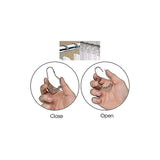 Stainless Steel Shower Rings, 12 Pieces Shower Curtain Hooks Small S Hooks For Bathroom Shower ROd (Silver)
