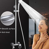 2M Extra Long Smooth Chrome Shower Hose (G1/2)