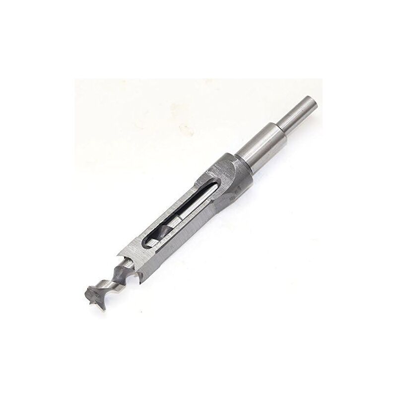 4 pcs Chisel Set Square Hole Drill Bits, Steel Hollow Chisel Woodworking Tools Set (1/4-1/2-5/16-3/8 Inch)