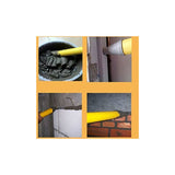 Mortar Gun, Cement Sprayer Cement Caulking Gun Cement Grout Gun Mortar Sprayer With 5 Nozzles For Lime Patio Paving - Top-Down View
