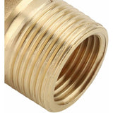 Brass Ice Tower Pond Waterfall Cedar Water Fountain Spray Nozzle Head Adjustable Cedar Shape Basin Flow Sprinkler - Side View