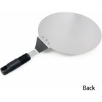 ROund Stainless Steel Pizza Peel With Non-Slip Handle Ideal For Cakes, Pizzas, Pies