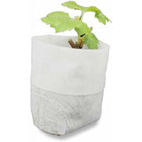 500 pcs Non-Woven Plant Bags, Biodegradable Non-Woven Fabric Plant Bags Seedling Grow Bags For Tomatoes, Flowers, - Front View