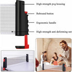 Retractable Table Tennis Net, Portable Table Tennis Net Stand, Perfect For Ping Pong Table, Desk, Dining Table,