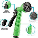Expandable Hose Up To 10 Meters, Hose Reel With ROller And Wall Mount, Watering, Irrigation, Washing And Cleaning, 7