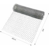 Galvanized Hexagonal Chicken Wire 400Mm X 5M For Craft Projects, Gardening, Home Decor