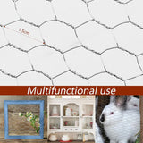 Galvanized Hexagonal Chicken Wire 400Mm X 5M For Craft Projects, Gardening, Home Decor