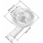 Air Conditioning Drainage Hose Connector Elbow Fitting For Mini-Split Units And Window Ac Unit Parts 30Mm 1 pcs