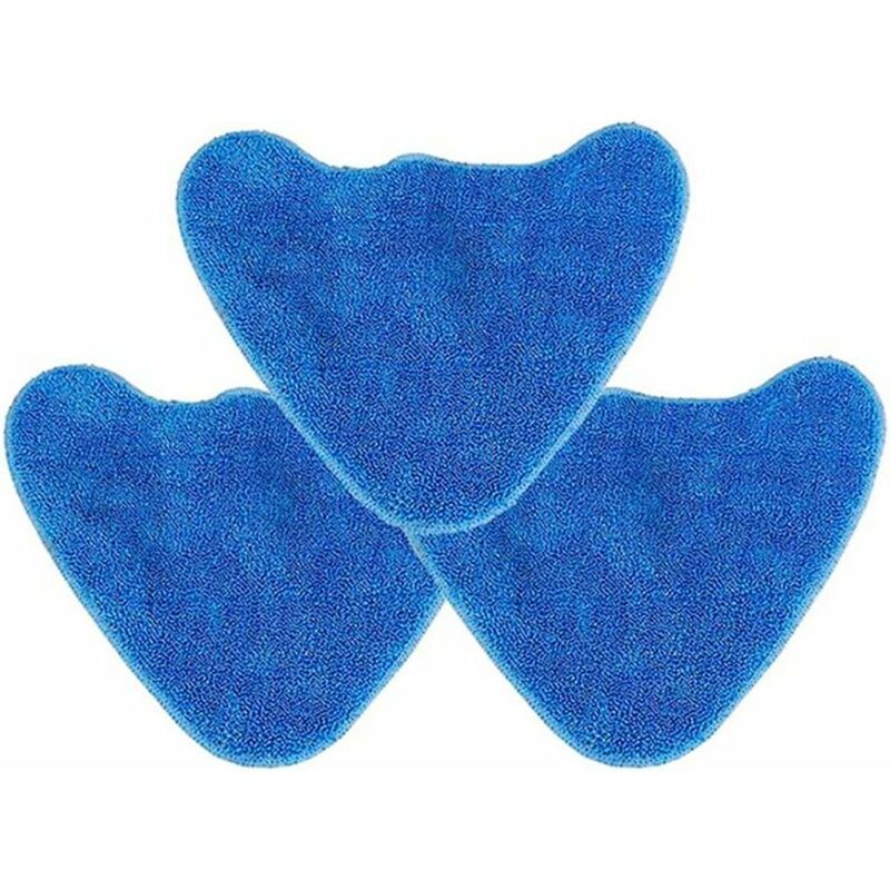 3 Pack Washable Microfiber Cleaning Pads Compatible With Vax Steam Cleaner S85-Cm S86-Sf-Cc S86-Sf-C