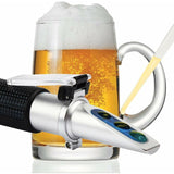 Brix Refractometer, Beer Wort Refractometer, Dual Scale – Specific Gravity 1.000–1.120 And Brix 0–32%, Replaces - Side View