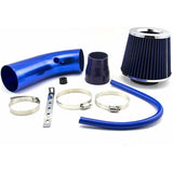 Universal Performance Cold Air Intake Filter Aluminum Induction Hose Pipe For Car And Automotive - Side View