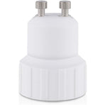 4X Socket Adapter - Gu10 To E14 Socket Converter - Bayonet Base Lamp Holder Adapter For LED Halogen Bulb