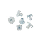 T Nut Claw Nut 4 Sided Nut Claw Fitting M6 X 12 Mm 50 pcs - Side View
