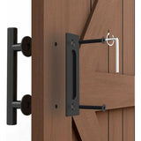 Sliding Door Handle Black Door Handle Modern Barn Door Handle - Side View