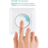 Light LED Dimmer Switch,220-240V 5-200W Smart Button Switches And Dimmers Light LED Dimmer Switch - Front View