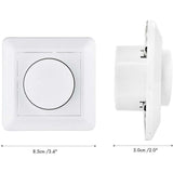 Light LED Dimmer Switch,220-240V 5-200W Smart Button Switches And Dimmers Light LED Dimmer Switch - Side View