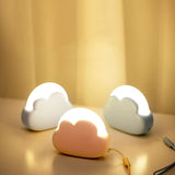 Children'S Night Light Cloud Lamp Maternity Bedside Lamp Rechargeable Baby ROom Newborn Girl Gift - Top-Down View