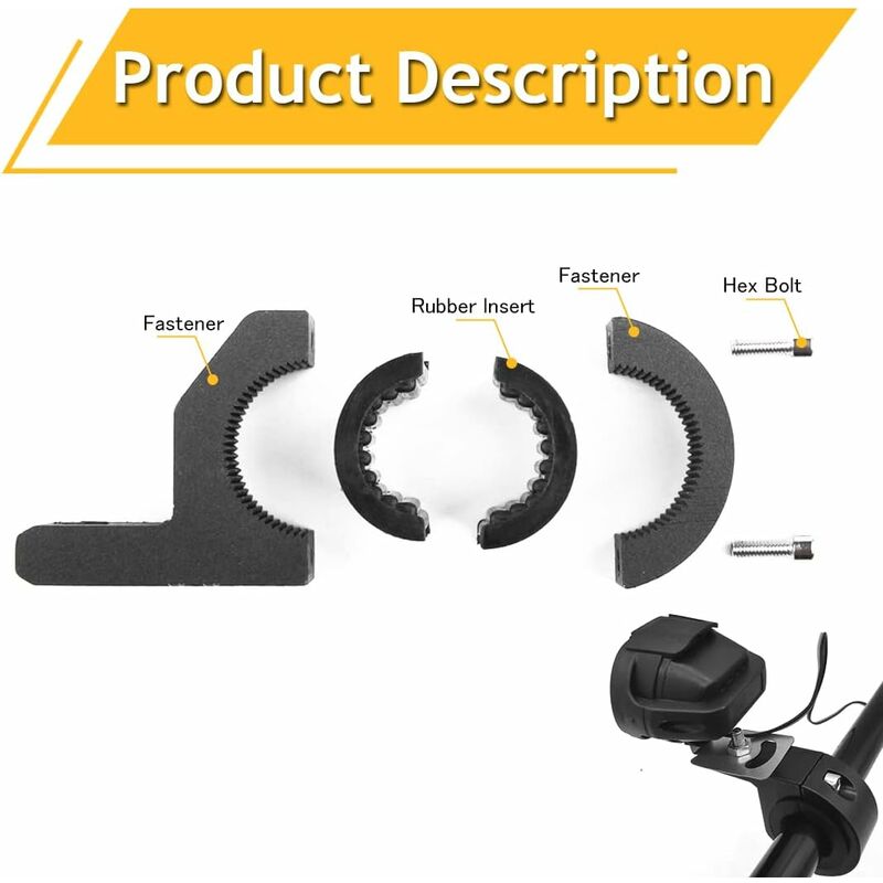 Universal 25Mm-30Mm Work Light Mounting Bracket Fog Light Bull Bar Bumper Mount Holder For Off-ROad Vehicle Car Truck