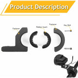 Universal 25Mm-30Mm Work Light Mounting Bracket Fog Light Bull Bar Bumper Mount Holder For Off-ROad Vehicle Car Truck - Side View