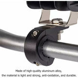 Universal 25Mm-30Mm Work Light Mounting Bracket Fog Light Bull Bar Bumper Mount Holder For Off-ROad Vehicle Car Truck - Top-Down View