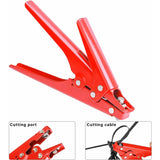 Hs-519 Self-Locking Tie Cutter & Clamp - All Metal - For Ties Up To 0.9Cm Wide - Front View